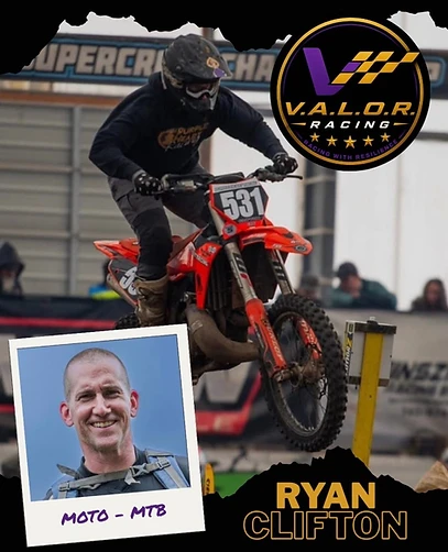 Ryan Clifton — VALOR Racing athlete graphic