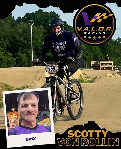 Scotty Von Rollin — VALOR Racing athlete graphic