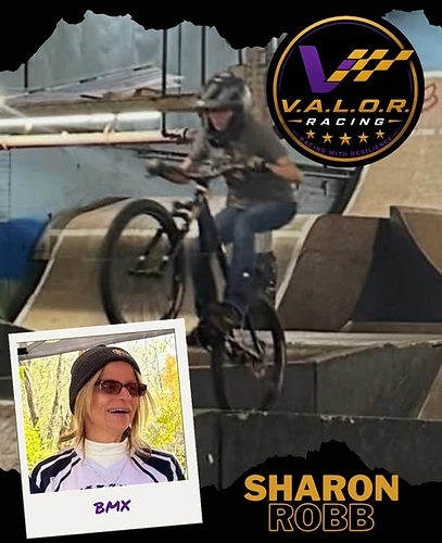 Sharon Robb — VALOR Racing athlete graphic